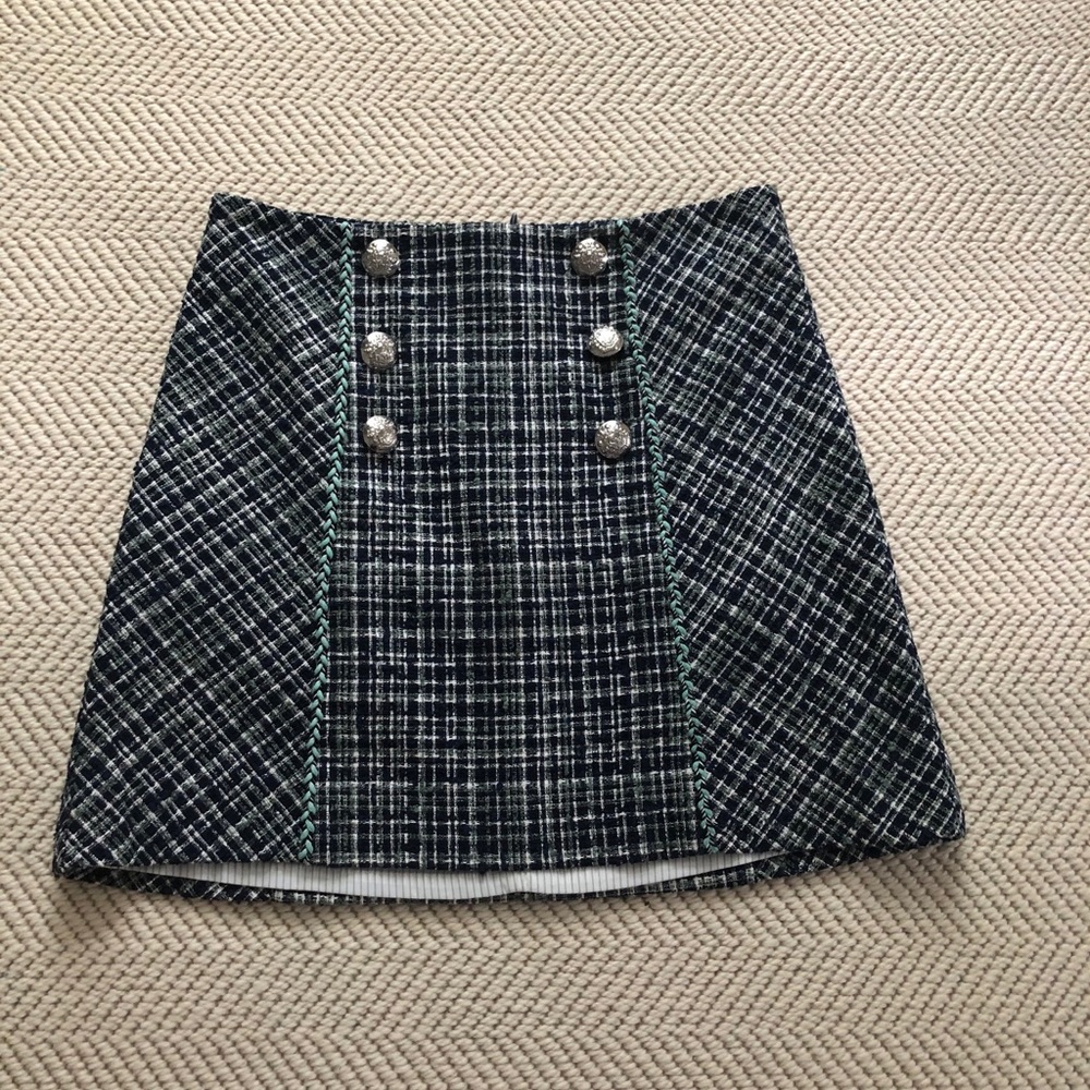 Veronica Beard Tweed Skirt